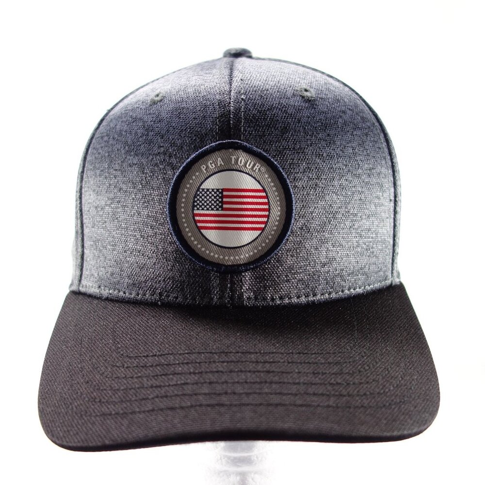 PGA Golf Pro Series Gray and‎ Black Baseball Hat Cap